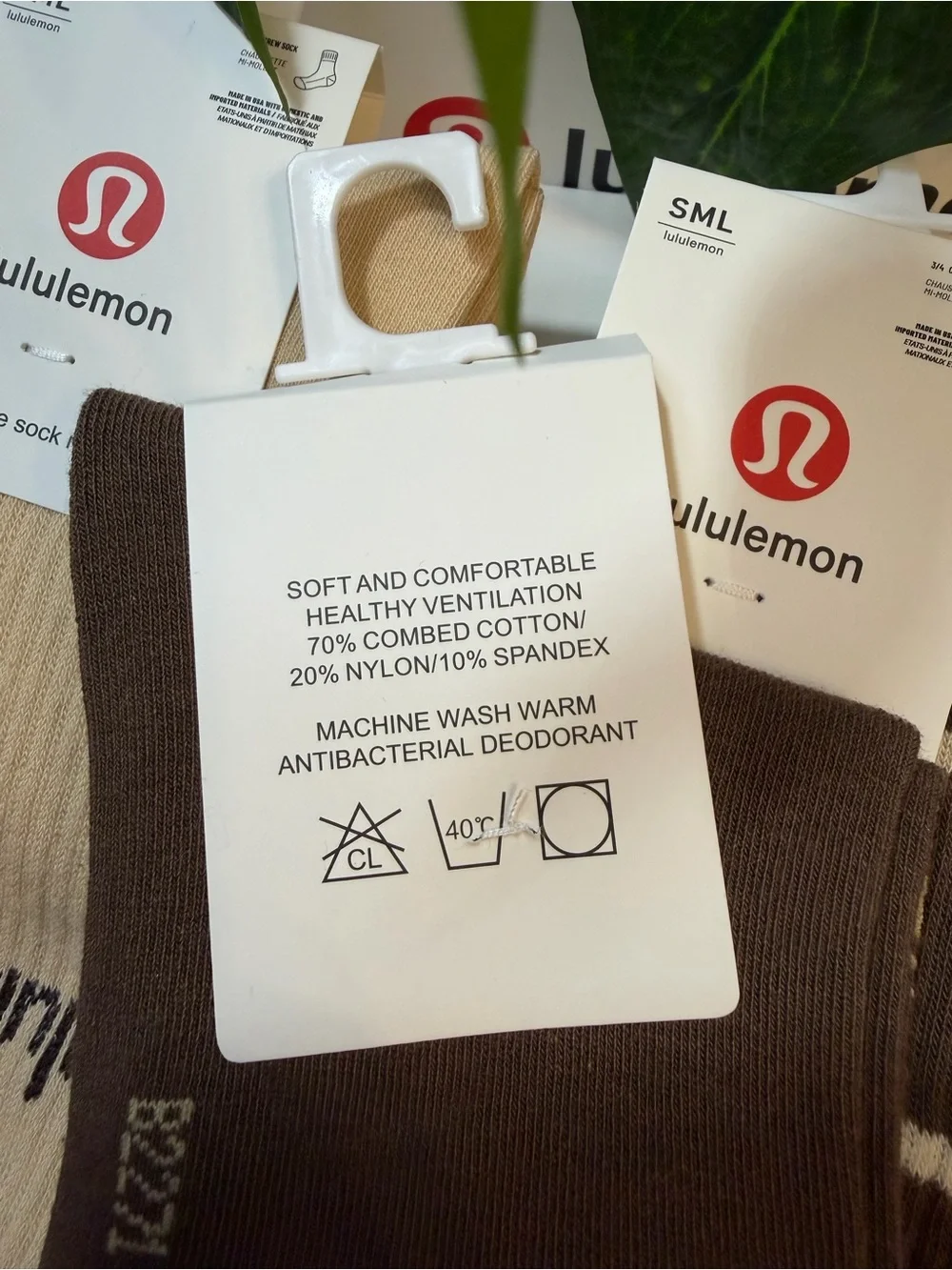 LULULEMON athletica Crew Socks Set of 3